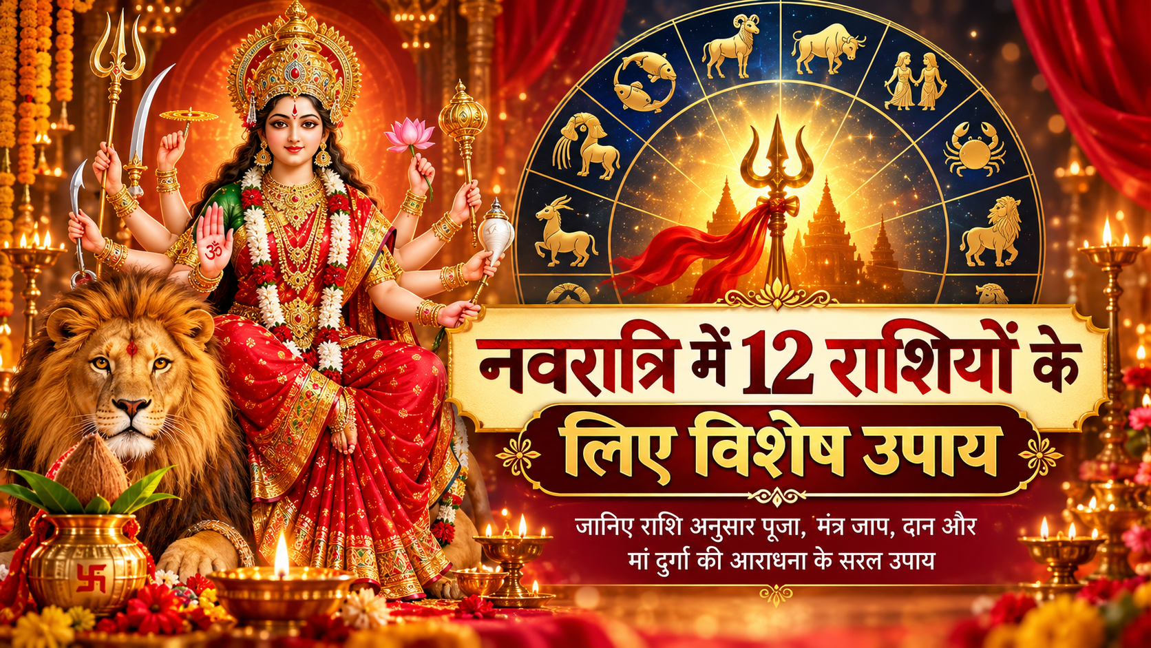Navratri Special Upay for All 12 Zodiac Signs